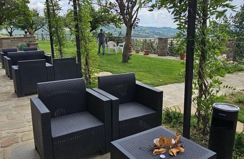 Castel d'Arno Apartment | APARTMENT: THREE-ROOM APARTMENT INSIDE AN ANCIENT CASTLE WITH PANORAMIC POOL