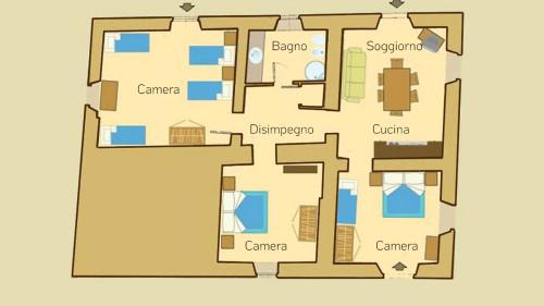 Motina Apartment | Appartamenti con cucina nelle colline toscane