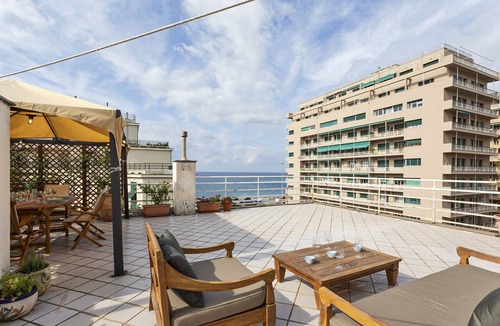 Foce Apartment | Attic with Amazing Seaview Terrace by Wonderful Italy