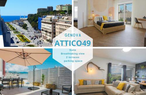 Foce Apartment | Attico 36 e 49 con terrazza vista mare e parcheggio grande
