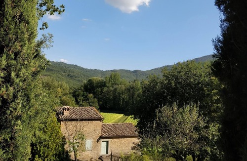 Bivio Lugnano House | Attractive Renovated Stone Mill House, Lovely Private Pool, Sleeps Max 5 People.