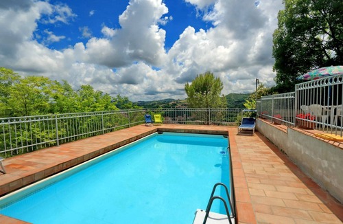 San Severino Marche House | Be delighted by the view from the swimming pool! A well restored house with garden, comforts.and l