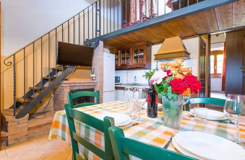 Riparbella Apartment | Beautiful apartment for 6 people with WIFI, A/C, pool, TV and patio