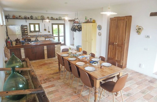 Montegiorgio Villa | Beautiful private villa for 14 people with A/C, private pool, WIFI, TV and panoramic view