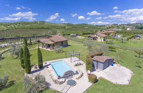 Sutri Villa | Beautiful private villa for 5 guests with A/C, WIFI, private pool, TV, terrace and panoramic view