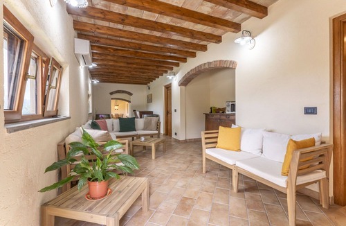 Uscio Villa | Beautiful private villa with internet, private pool, A/C, TV, terrace, pets allowed, panoramic view