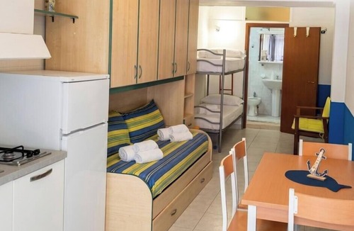 Rodi Garganico Apartment | Beautiful Santa Barbara. Exclusive loft, studio apartment 4 single beds.