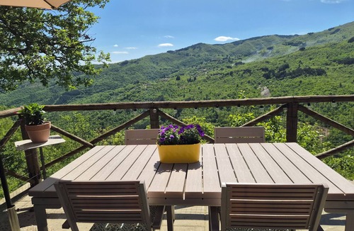 Castel Focognano Apartment | Belvedere, a peaceful Tuscan apartment with a pool and panoramic views