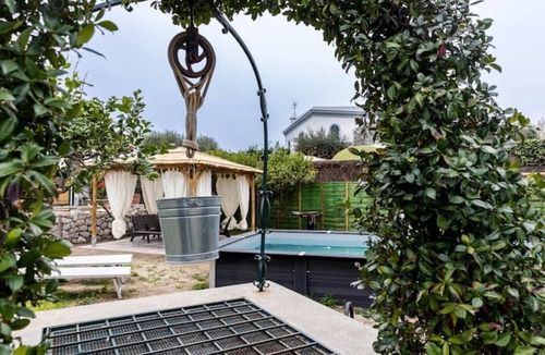 Forio Villa | Blue shell villa a stone's throw from the sea