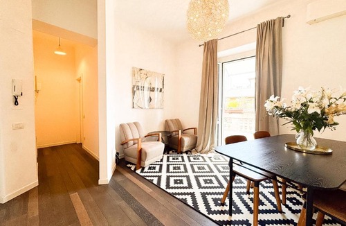 Porta Nuova Apartment | Brera Sun Terrace, Light-Filled 4th R Floor Gem