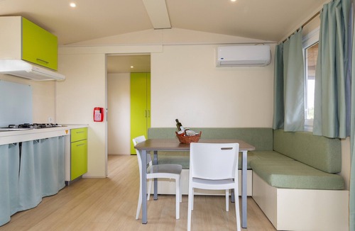 Bibbona House | Bungalow 'Sole1' with Shared Pool, Private Terrace and Air Conditioning