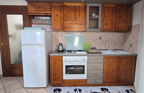 Maccagno Apartment | Casa Nadia: Modern apartment with balcony, mountain view and private parking