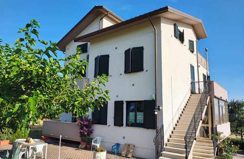 Ponte Sasso Apartment | Casa Meris - Apartment in the hills with sea view near the beach