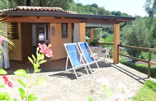 Marina Lido House | Chalet in Cilento with Sea View Pool