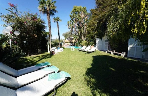 Forio Apartment | Charming two-room garden apartment in villa with swimming pool with thermal water