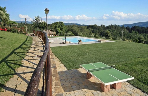 Bibbiena Villa | Charming villa in panoramic position w/private pool