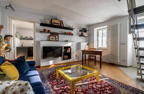 Cortazzone House | Cosy apartment in villa for 2 people with pool, TV, terrace and panoramic view