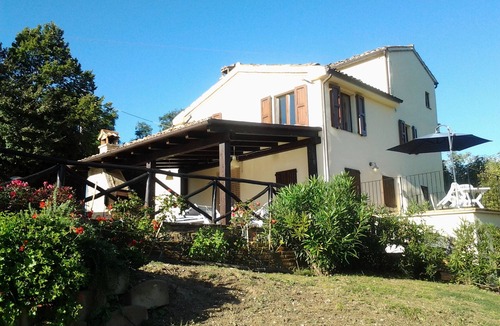 Montelparo House | Country Villa With Private Pool, Shaded Verandah And Elevated Panoramic Views