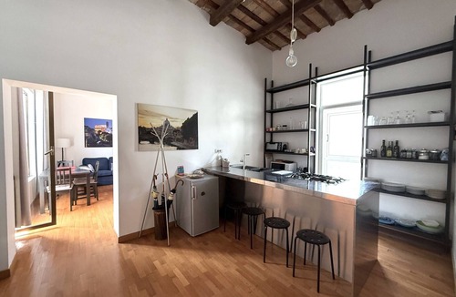 Rione IV Campo Marzio Apartment | Croce Palace unit 7 - Double Private Terrace/a few minutes from Spanish steps