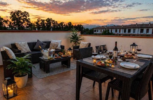 Cassano allo Ionio Apartment | Elegant 40-square-meter apartment (sleeps up to 4) with a 25-square-meter terrace.