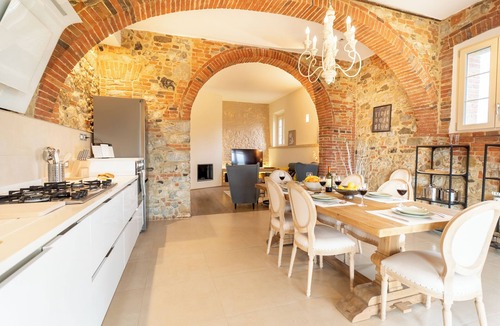 Lucignano Villa | Elegant Villa with Pool Garden & Refined Comfort