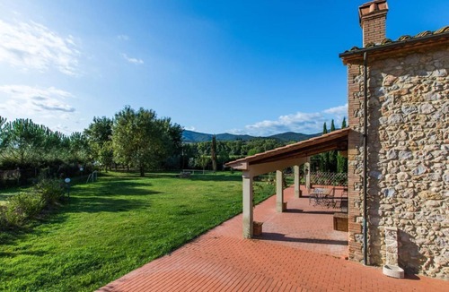 Montecatini Val di Cecina Apartment | Flat with garden, barbecue and terrace