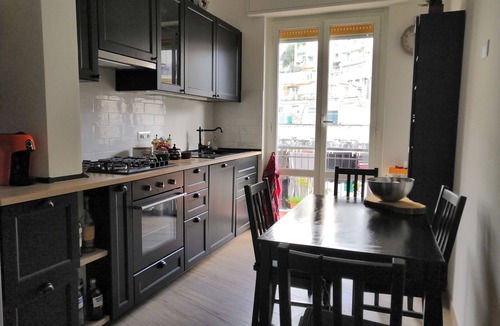 Pegli Apartment | Genoa Pegli, apt. near waterfront, terrace, balcony