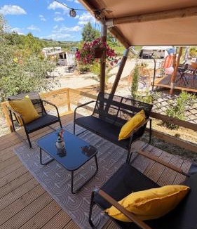 Torino di Sangro Other | Glamping La Yurta nel Verde luxe ingerichte 6persoons Glamping tent