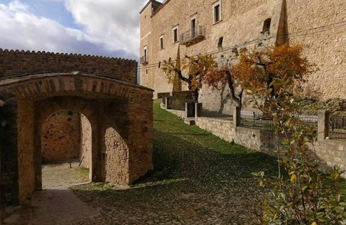 SantʼAgata di Puglia Apartment | Historic Center Apartment in Sant’Agata di Puglia with Mountain View, WiFi & Air Conditioning