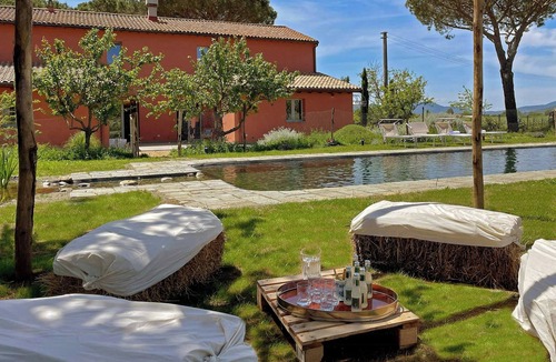 Roccastrada House | Historic villa in Tuscan Maremma with bio lake