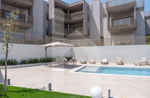 Foggetta Apartment | Holiday home ELEA is the 2025 novelty that will give you a holiday in Pineto but with the charm of a new modern construction, fresh and designed with all the comforts. he Clio apartment has a large living room with kitchenette and sofa bed at the entranc