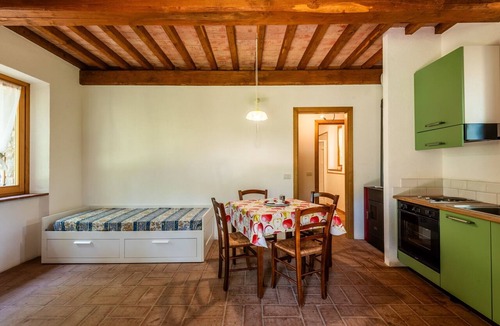 Montieri Apartment | Holiday Home 'San Michele - La Valle' with Mountain View, Shared Pool and Air Conditioning