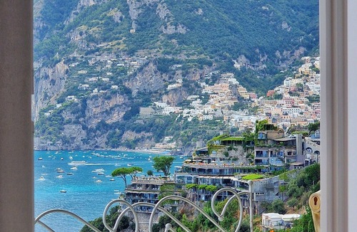 Laurito Apartment | Honeymoon Suite with sea view terrace- Villa Santa Chiara Positano