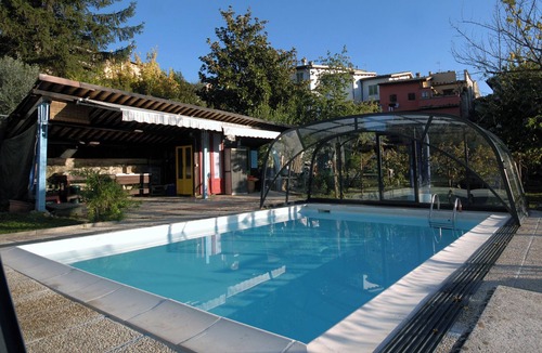 Spoleto Apartment | Il Borgaccio - Studio apartment with garden and pool in historic center