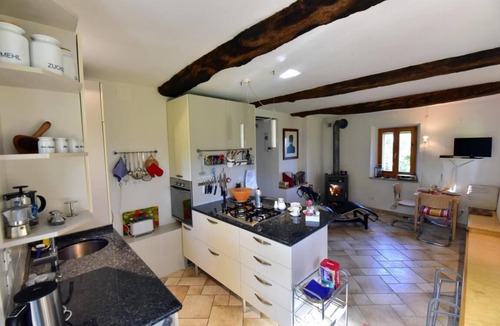 Arcevia Apartment | In the nature park: panorama, garden, terraces, fireplace, design, pet-free, quiet location