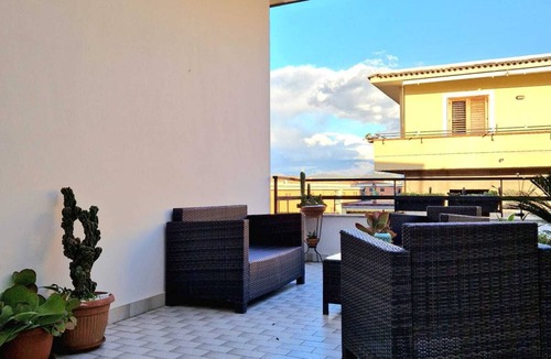 Sant'Egidio del Monte Albino Apartment | Palazzo Di Donna Suite panoramic terraces strategic parking Pompeii and Amalfi