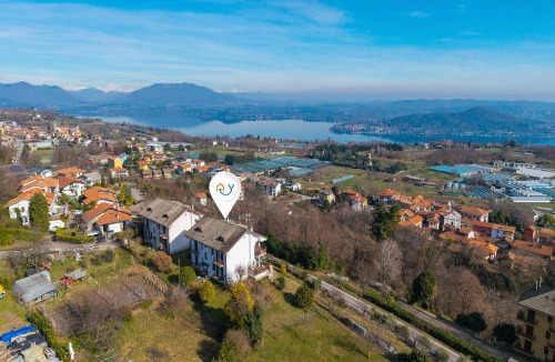 Nebbiuno Apartment | La Mansarda Sul Lago: Rustic Attic Studio with Balcony & Parking - Happy Rentals