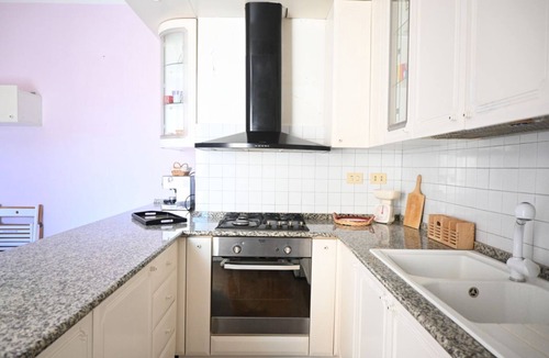 Senigallia Apartment | Location: in a residential area, a few steps from the sea and all services.Description: apartment on the fourth floor of a building with lift. Living room with terrace overlooking the sea - bright kitchen with dining table and balcony - double bedroom wi