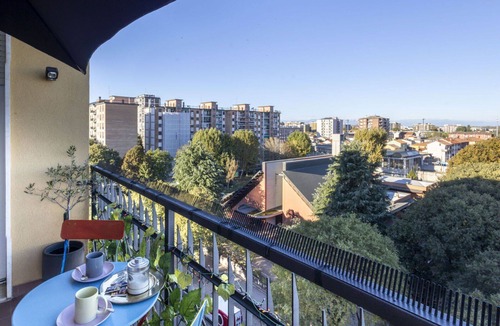 San Donato Milanese Apartment | Lovely apartment for 2 people with A/C, WIFI, TV, balcony and pets allowed