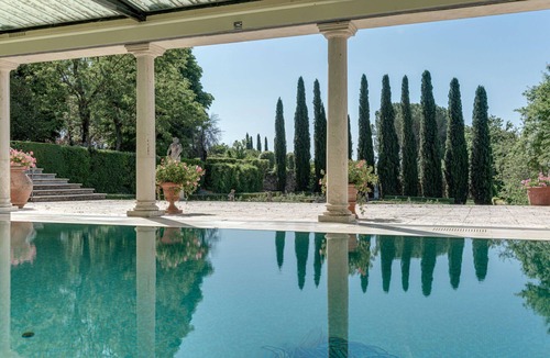 Bucine Apartment | Lovely apartment for 4 people with pool, WIFI, A/C, TV, patio and panoramic view