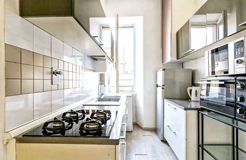 Rione XIV Borgo Apartment | Luxury Designer Rome — St. Peter Dome Views