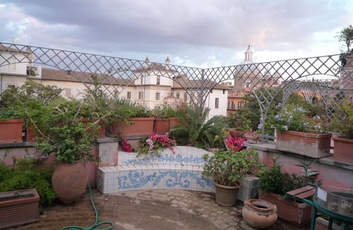 Rione VII Regola Apartment | luxury penthouse in the heart of Rome with two terrific terraces on the domes