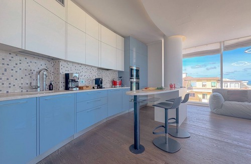 Civitanova Marche Apartment | [Luxury Seafront] Private Garage and Beach Access
