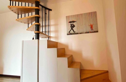 Galliate Apartment | Malpensa-Milano, Terrazza, 2 Bagni