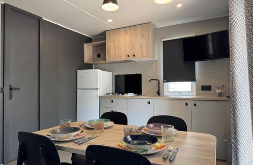 San Salvo Marina House | Mini House with Veranda (Mobile Home Camping) - Pools & Sea | Poseidon Resort