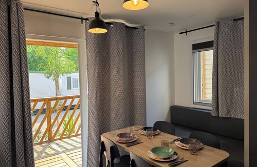 San Salvo Marina House | Mini House with Veranda (Mobile Home Camping) - Pools & Sea | Poseidon Resort