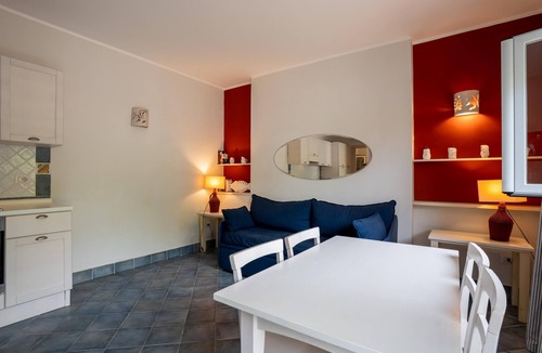 Villammare Apartment | Mirto Apartment located inside the Residence le Ruve Bianche with swimming pool and private beach