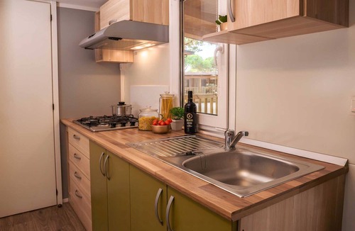 Orbetello House | Mobilhome im Ferienpark mit grosser Poolanlage