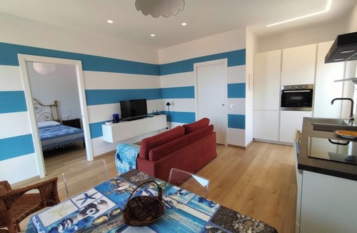 Pomonte Apartment | Modern seaview apartment with 2 bathrooms and beaches just steps away