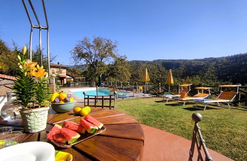 Stia Villa | New! Papiano, character villa, private pool, great views, close to National Park